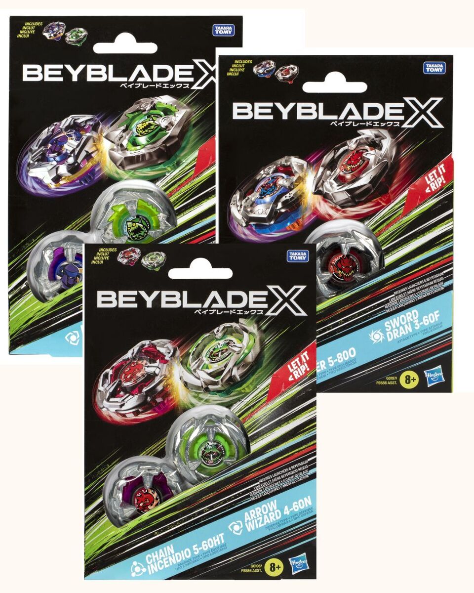 Beyblade: X: 2-Pack – Knucklebones Games & Hobby