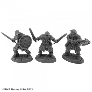 Reaper Bones USA - Bandits (3) Human Brigands 07139