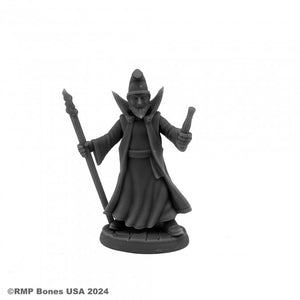 Reaper Bones USA - Burnardo, Heroic Wizard 07149