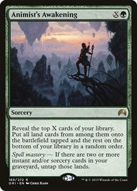 Magic: The Gathering Single - Magic Origins - Animist's Awakening - RARE/169 - Lightly Played