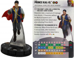 CONSIGNMENT - Heroclix - Prince Kal-El 058 Chase Masters of Time