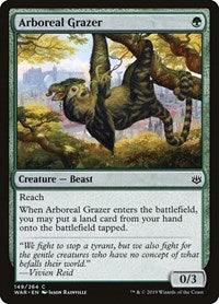 Magic: The Gathering Single - War of the Spark - Arboreal Grazer - Common/149 - Lightly Played