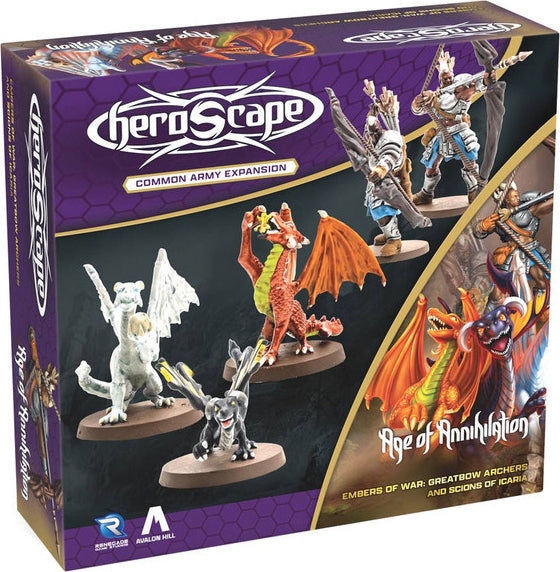 Heroscape: Embers of War - Greatbow Archers and Scions of Icaria Army Expansion