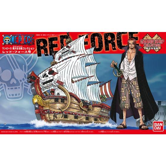 Bandai Hobby: One Piece Grand Ship Collection Model Kit - #004 Red Force Model Ship