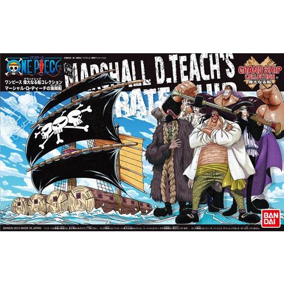 Bandai Hobby: One Piece Grand Ship Collection Model Kit - Marshall D. Teach's Ship