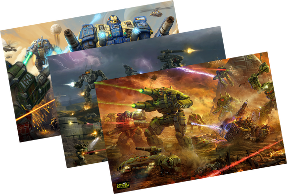 BattleTech: Supersize Poster Set (3)