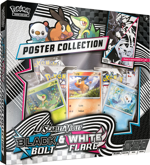 Pokemon TCG: Scarlet & Violet 10.5 Black Bolt/White Flare- Unova Poster Collection