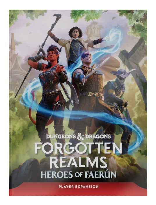 Dungeons & Dragons RPG: Forgotten Realms - Heroes of Faerun Hard Cover (Player Expansion)