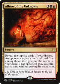Magic: The Gathering - Theros Beyond Death - Allure of the Unknown - Rare/207 - Lightly Played