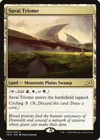 Magic: The Gathering Single - Ikoria: Lair of Behemoths - Savai Triome - Rare/253 - Lightly Played