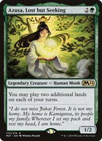 Magic: The Gathering Single - Core Set 2021 - Azusa, Lost but Seeking - Rare/173 - Lightly Played