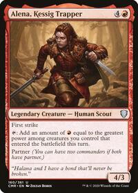 Magic: The Gathering Single - Commander Legends - Alena, Kessig Trapper - Uncommon/160 - FOIL Lightly Played