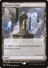 Magic: The Gathering - Zendikar Rising Expeditions - Ancient Tomb - Mythic/021 - Lightly Played