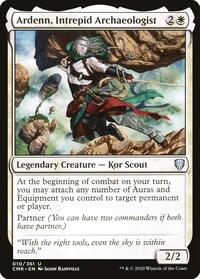 Magic: The Gathering Single - Commander Legends - Ardenn, Intrepid Archaeologist - Uncommon/010 - FOIL Lightly Played