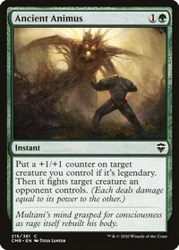Magic: The Gathering Single - Commander Legends - Ancient Animus - Common/215 - FOIL Lightly Played