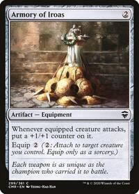 Magic: The Gathering Single - Commander Legends - Armory of Iroas - Common/299 - FOIL Lightly Played