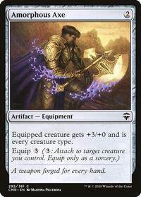 Magic: The Gathering Single - Commander Legends - Amorphous Axe - Common/295 - Lightly Played