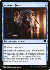 Magic: The Gathering Single - Commander Legends - Aqueous Form - Common/056 - Lightly Played