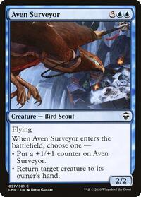 Magic: The Gathering - Commander Legends - Aven Surveyor - Common/057 - FOIL Lightly Played