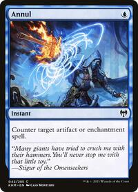 Magic: The Gathering Single - Kaldheim - Annul - Common/042 - FOIL Lightly Played