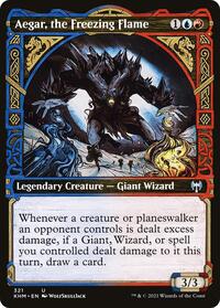 Magic: The Gathering Single - Kaldheim - Aegar, the Freezing Flame - Uncommon/321 - FOIL Lightly Played