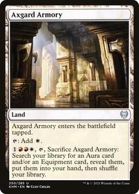 Magic: The Gathering Single - Kaldheim - Axgard Armory - Uncommon/250 - FOIL Lightly Played