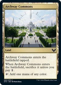 Magic: The Gathering Single - Strixhaven: School of Mages - Archway Commons - Common/263 - FOIL Lightly Played