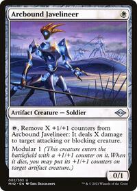 Magic: The Gathering Single - Modern Horizons 2 - Arcbound Javelineer - Uncommon/002 - Lightly Played