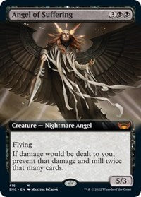 Magic: The Gathering Single - Streets of New Capenna - Angel of Suffering (Extended Art) - Mythic/416 - Lightly Played