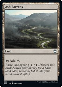 Magic: The Gathering Single - Commander: Streets of New Capenna - Ash Barrens - Uncommon/386 - Lightly Played