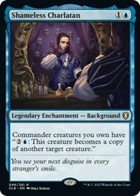 Magic: The Gathering Single - Commander Legends: Battle for Baldur's Gate - Shameless Charlatan - FOIL Rare/096 -  Lightly Played