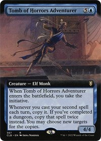 Magic: The Gathering Single - Commander Legends: Battle for Baldur's Gate - Tomb of Horrors Adventurer (Extended Art) - FOIL Rare/567 - Lightly Played