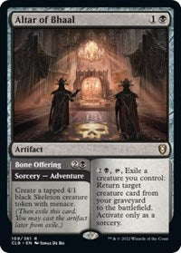 Magic: The Gathering Single - Commander Legends: Battle for Baldur's Gate - Altar of Bhaal - Rare/108 - Lightly Played
