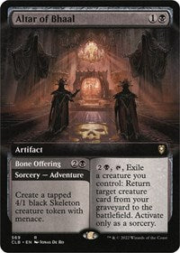 Magic: The Gathering Single - Commander Legends: Battle for Baldur's Gate - Altar of Bhaal (Extended Art) - Rare/569 - Lightly Played