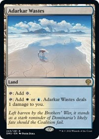 Magic: The Gathering Single - Dominaria United - Adarkar Wastes - Rare/243 - Lightly Played