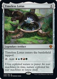 Magic: The Gathering Single - Dominaria United - Timeless Lotus - Mythic/239 - Lightly Played
