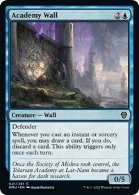 Magic: The Gathering Single - Dominaria United - Academy Wall - Common/041 - Lightly Played