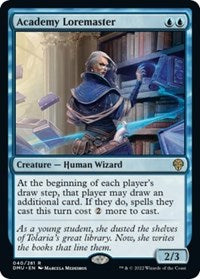 Magic: The Gathering Single - Dominaria United - Academy Loremaster - Rare/040 - Lightly Played