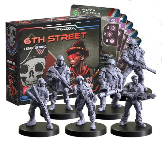 Cyberpunk RED: Combat Zone - 6th Street Faction Starter Box