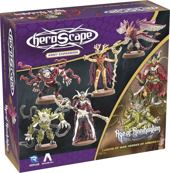 Heroscape: Embers of War - Heroes of Aboreas Army Expansion