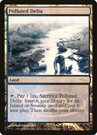 Magic: The Gathering - Judge Promos - Polluted Delta - FOIL Promo/0008 - Lightly Played