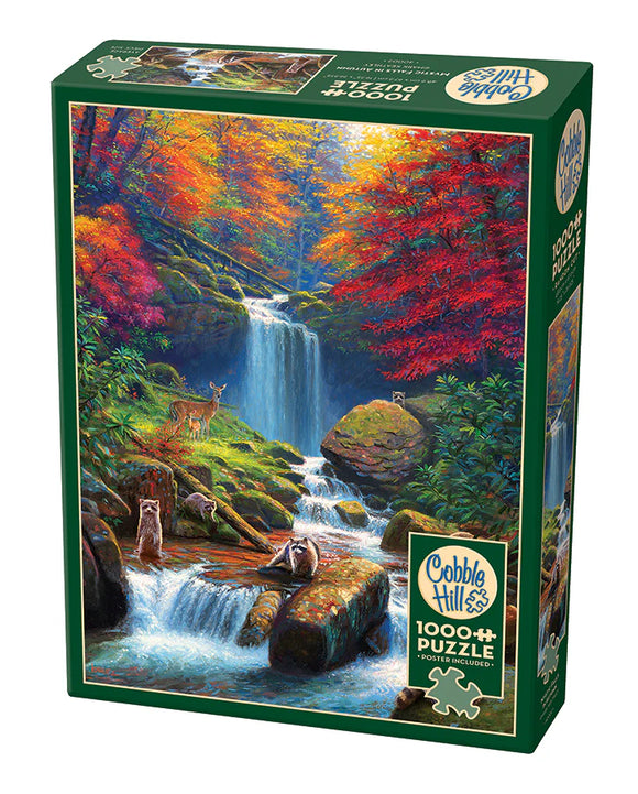 Cobble Hill Puzzle: Mystic Falls in Autumn | 1000 Piece