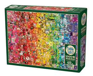 Cobble Hill Puzzle: Colourful Rainbow | 1000 Piece