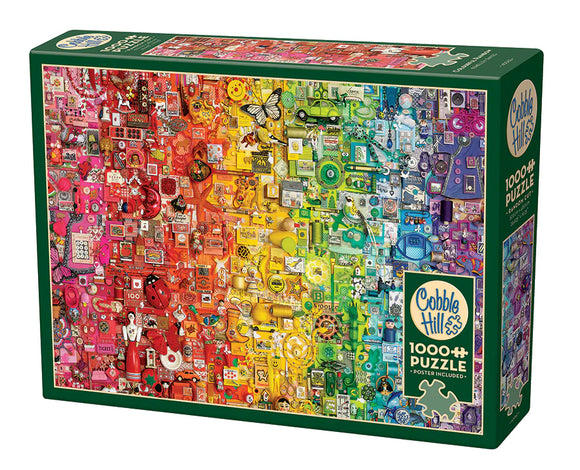 Cobble Hill Puzzle: Colourful Rainbow | 1000 Piece
