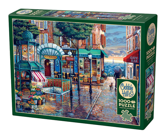 Cobble Hill Puzzle: Rainy Day Stroll | 1000 Piece