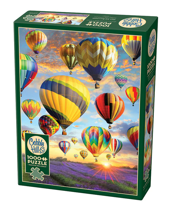Cobble Hill Puzzle: Hot Air Balloons | 1000 Piece