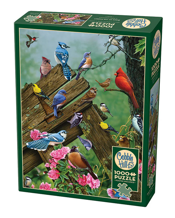 Cobble Hill Puzzle: Birds of the Forest | 1000 Piece