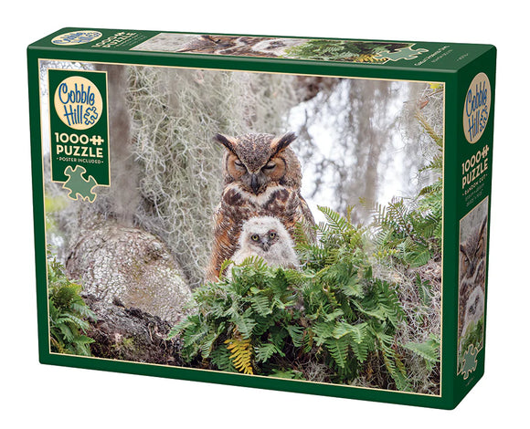 Cobble Hill Puzzle: Great Horned Owl | 1000 Piece