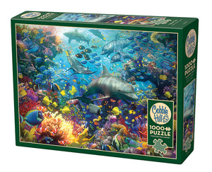 Cobble Hill Puzzle: Vibrant Sea | 1000 Piece