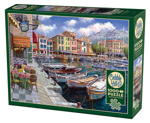 Cobble Hill Puzzle: Cafe in Cassis | 1000 Piece